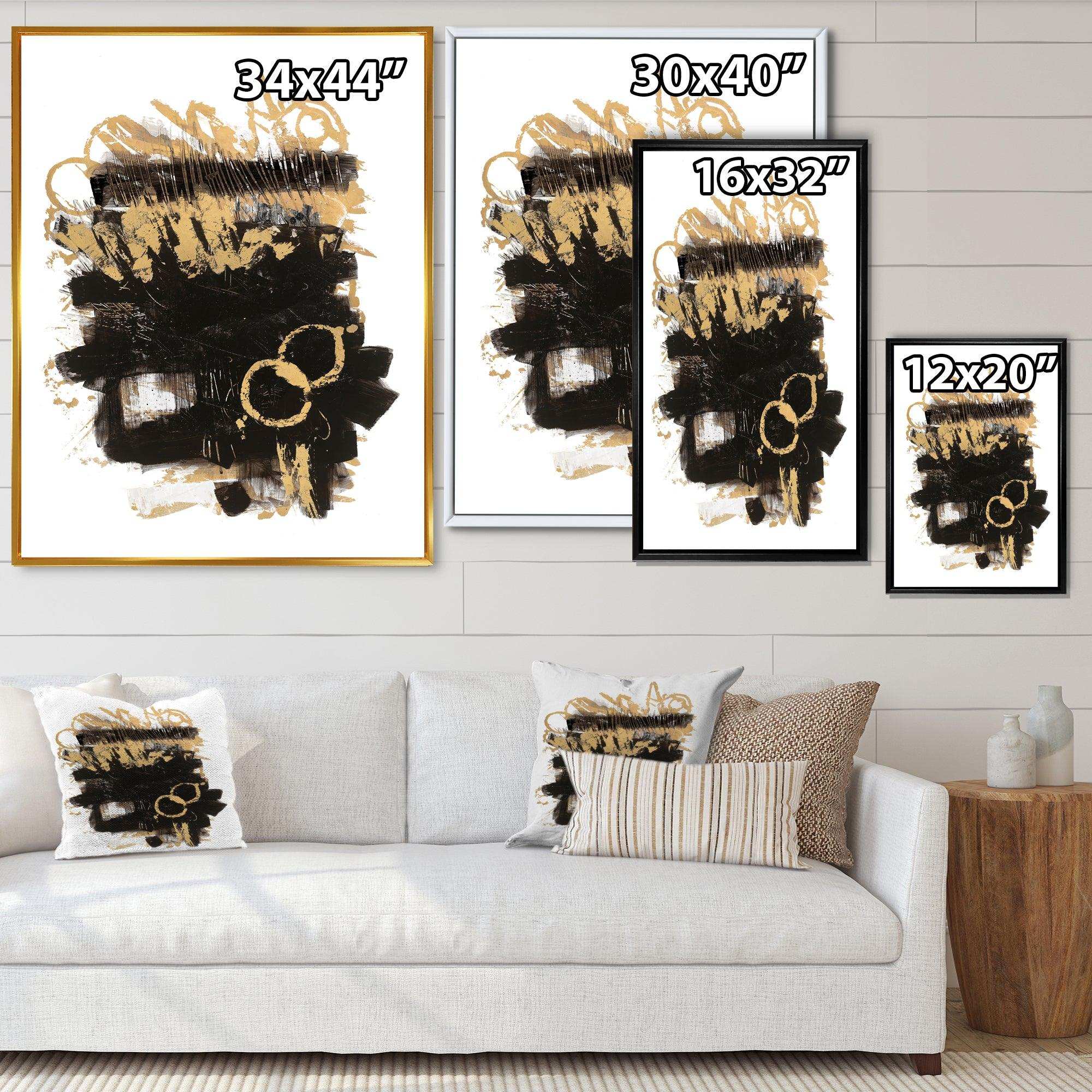 Gold and Black drift II