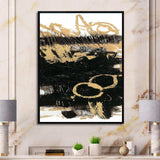 Gold and Black drift III