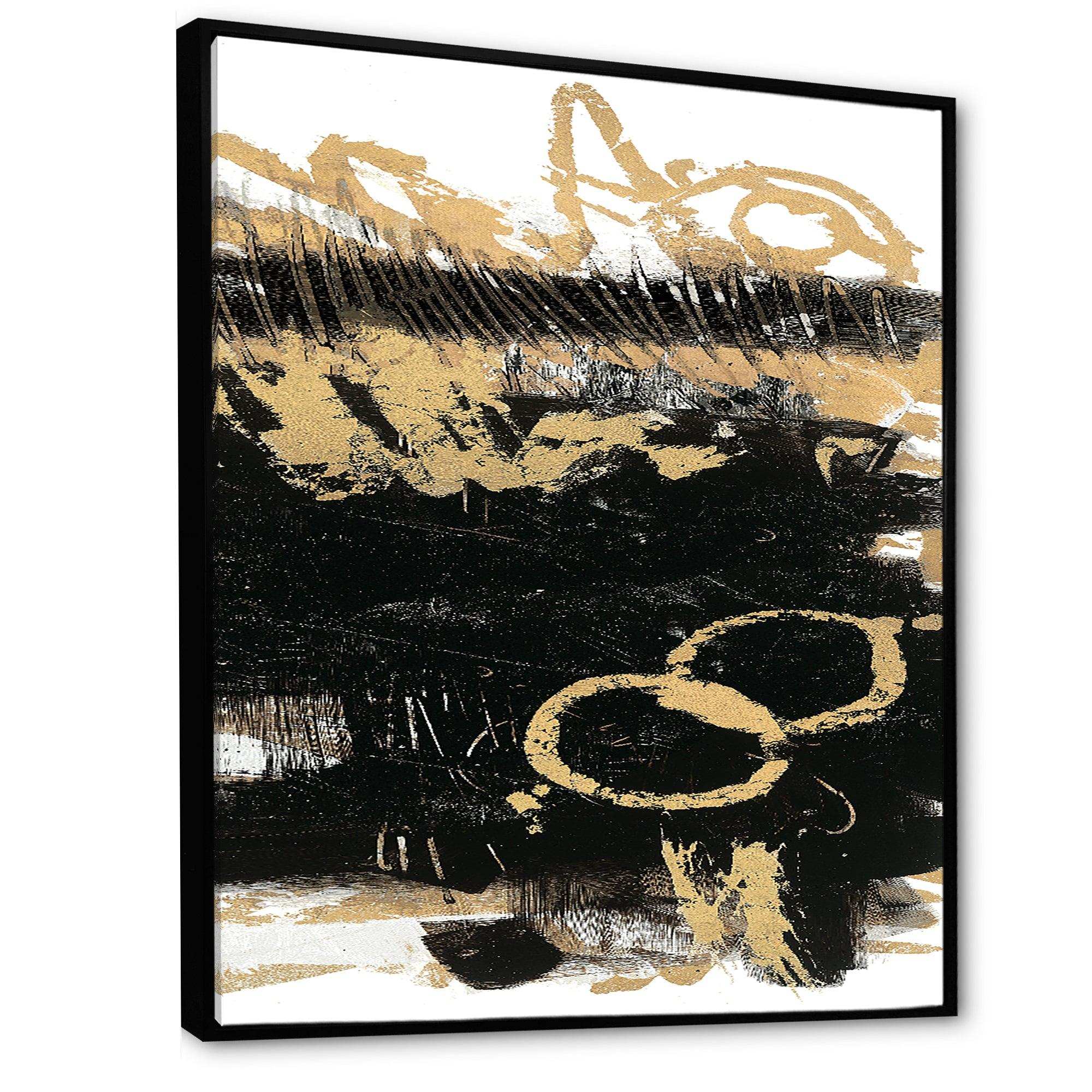 Gold and Black drift III