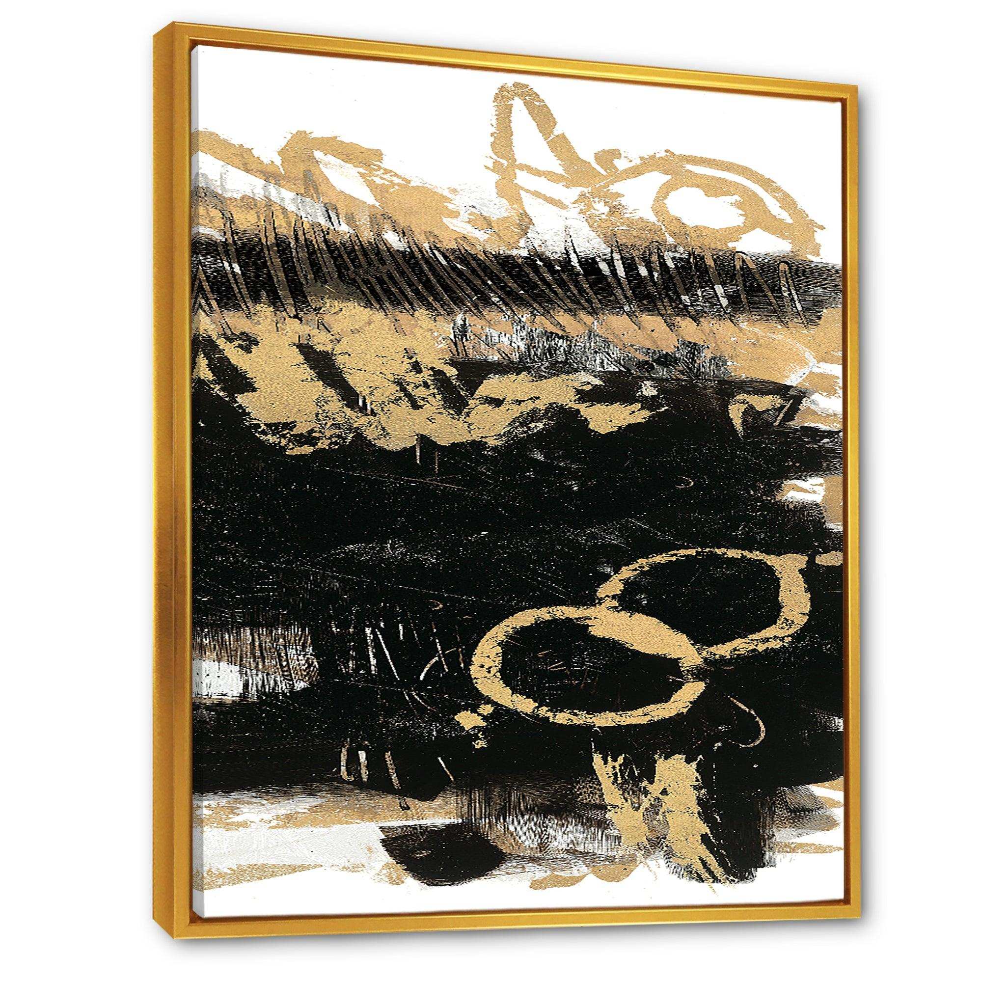 Gold and Black drift III