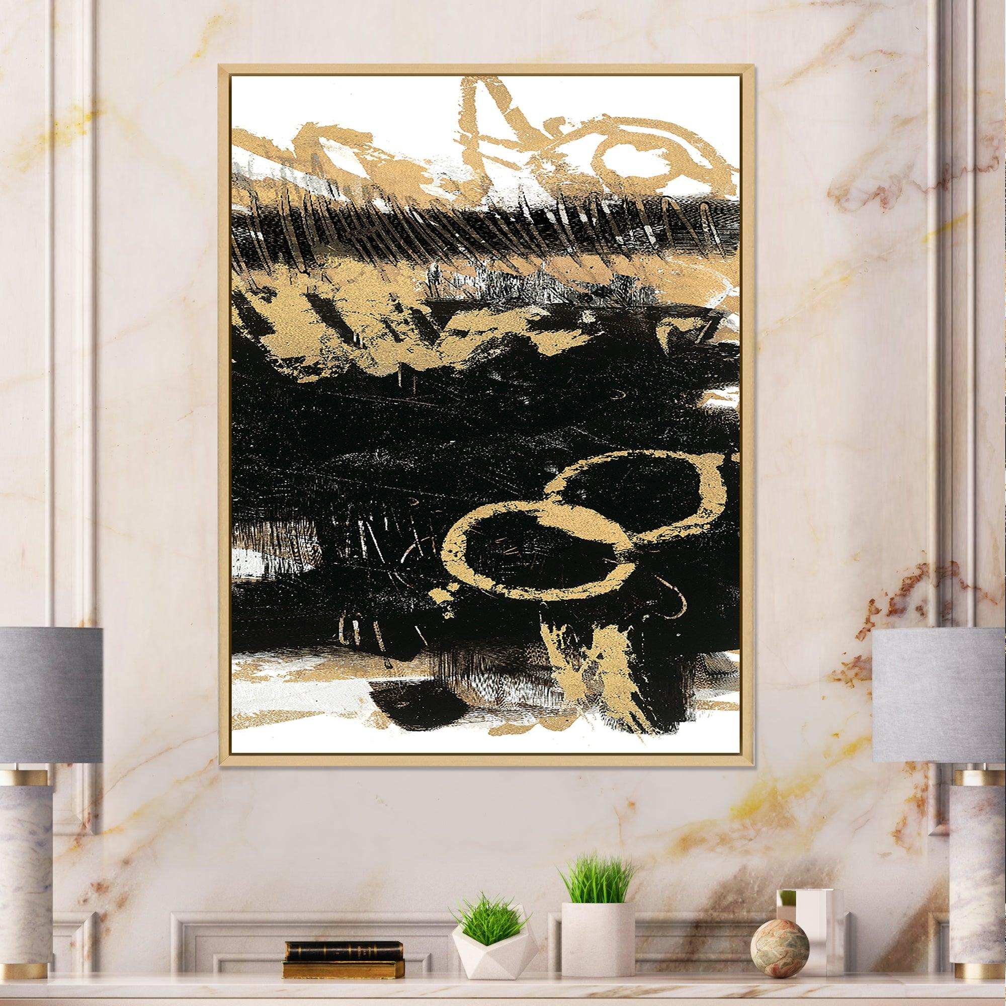 Gold and Black drift III