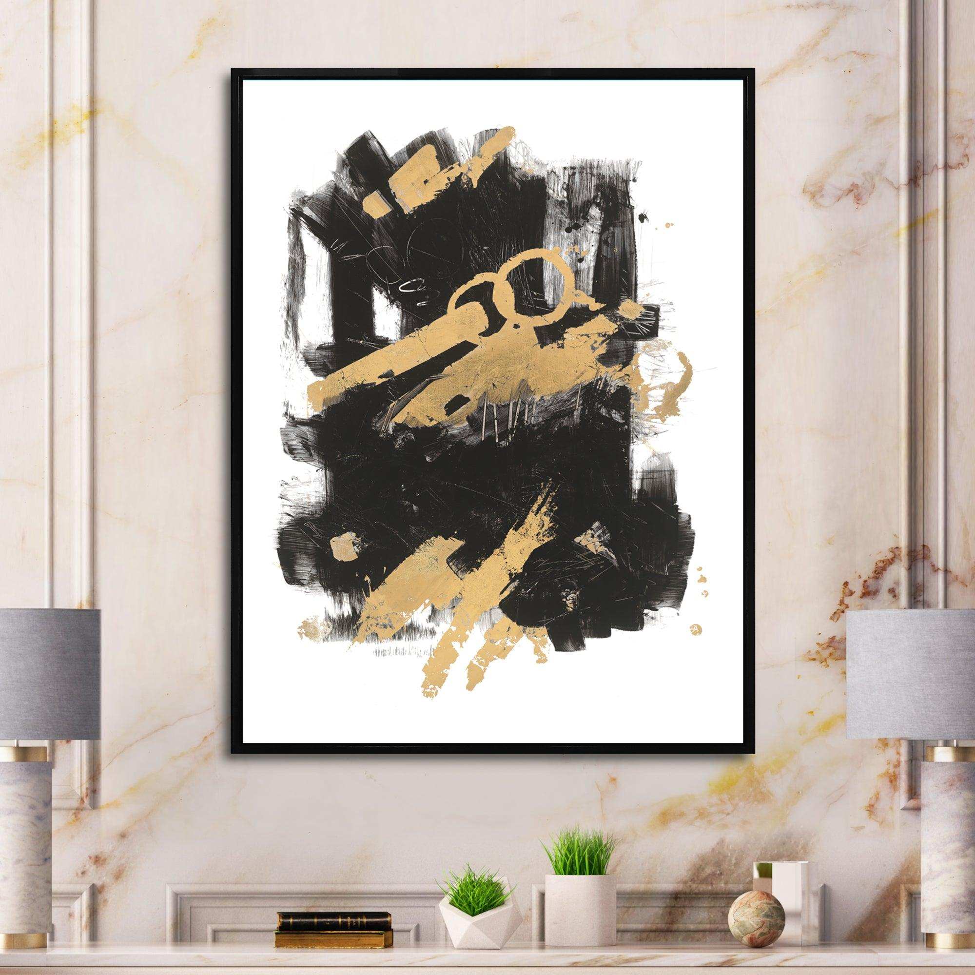 Gold and Black drift I