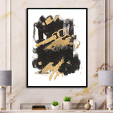 Gold and Black drift I