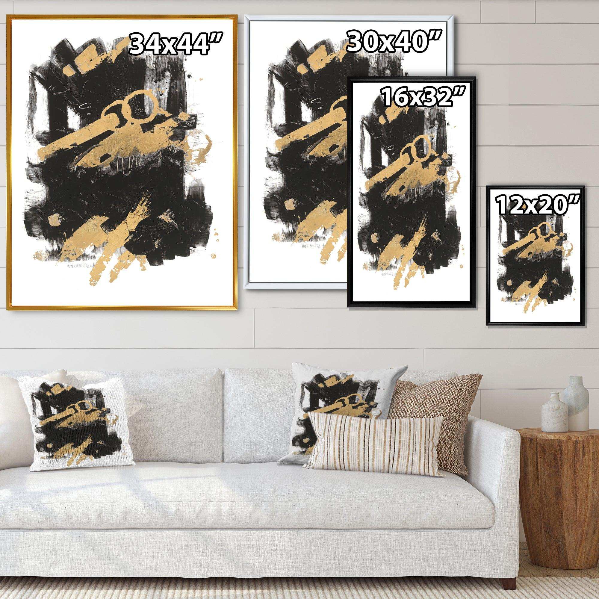 Gold and Black drift I
