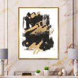 Gold and Black drift I