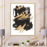 Gold and Black drift I