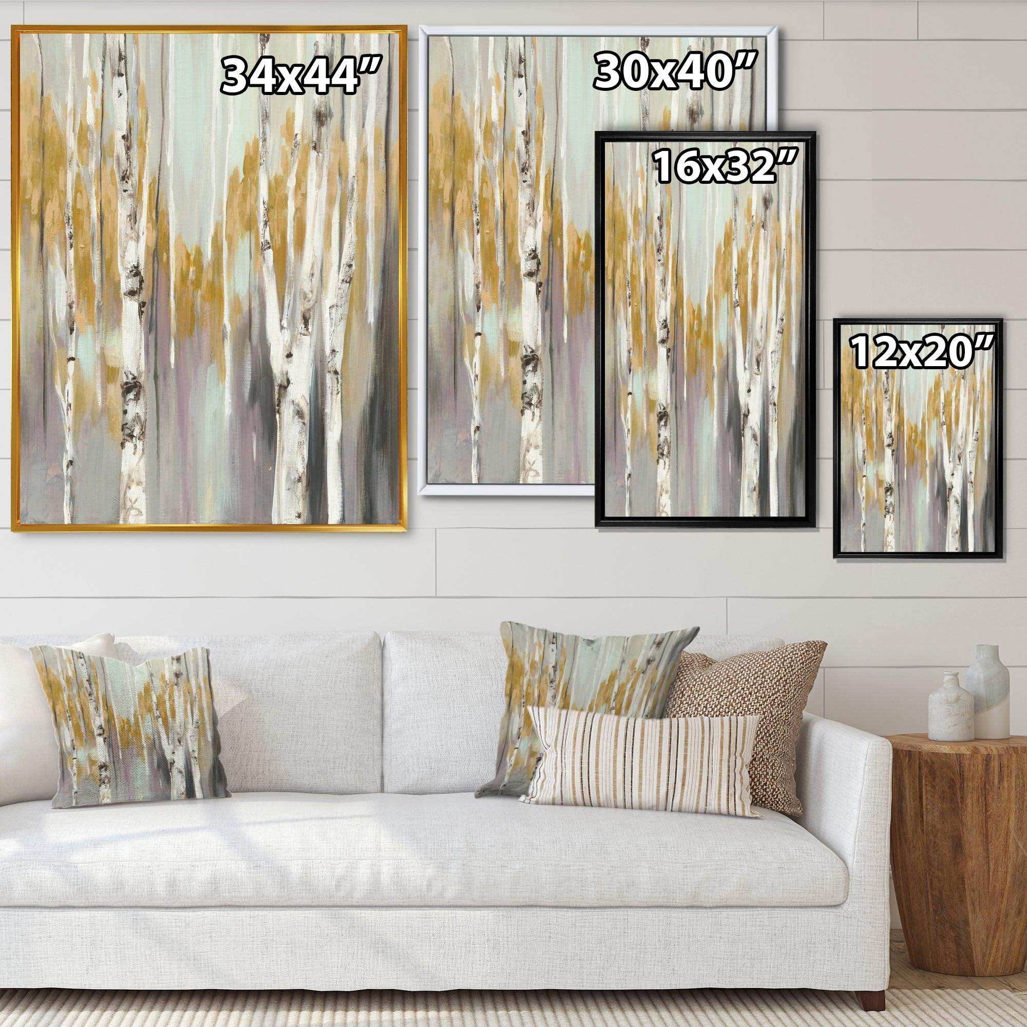 Silver and Yellow Birch Forest II