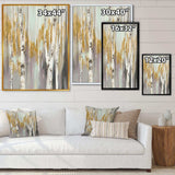 Silver and Yellow Birch Forest II