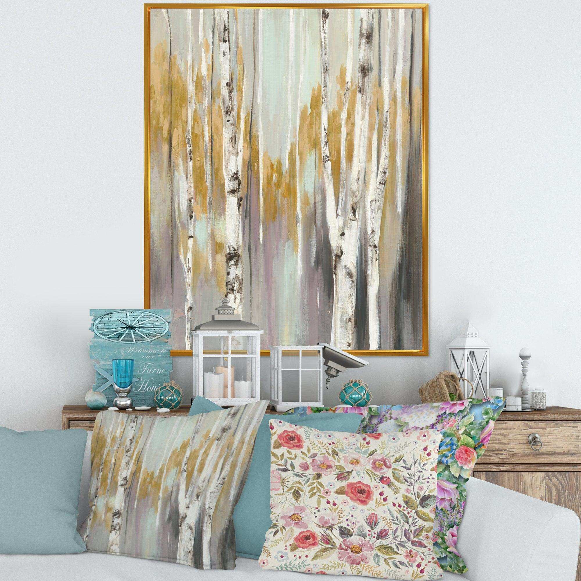 Silver and Yellow Birch Forest II