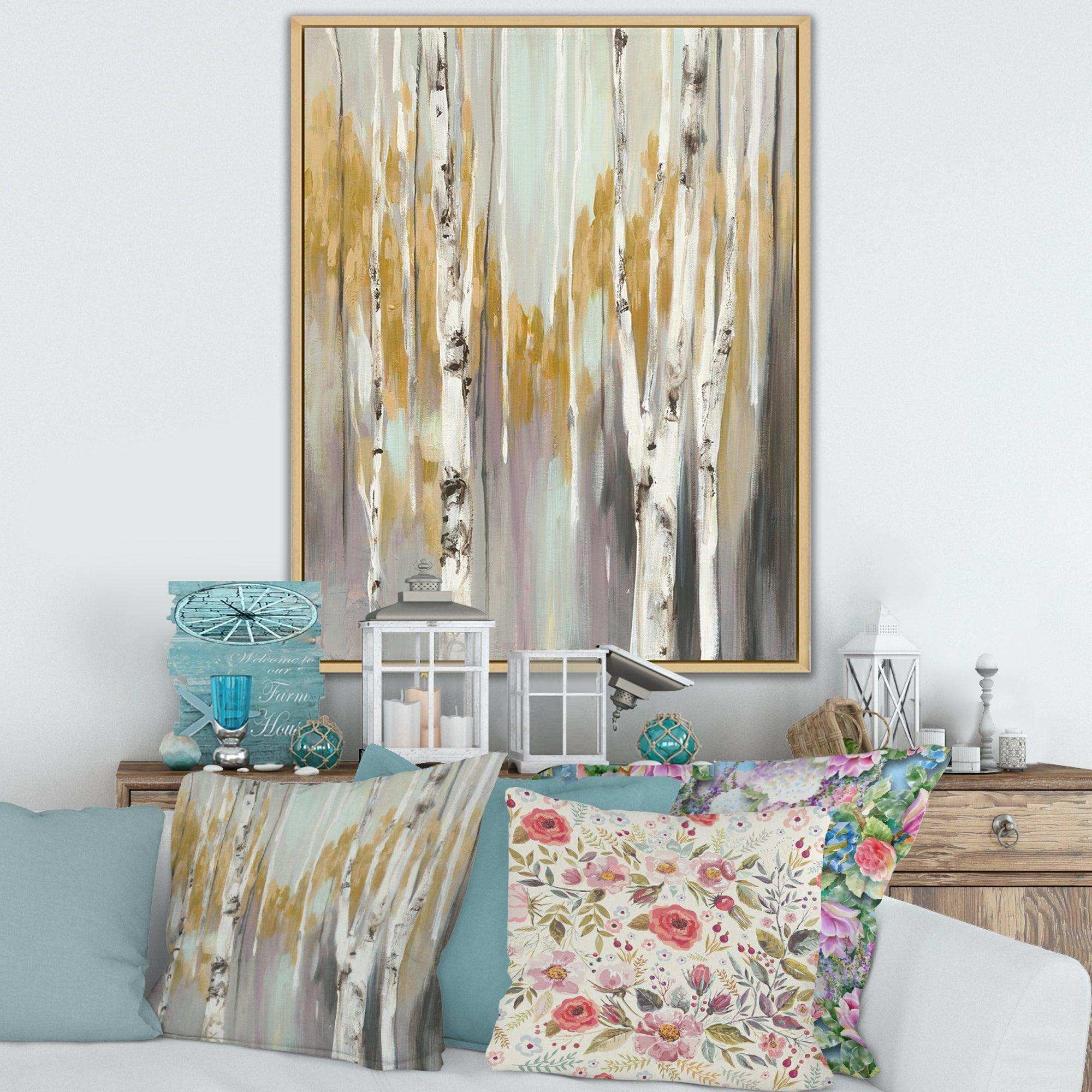 Silver and Yellow Birch Forest II