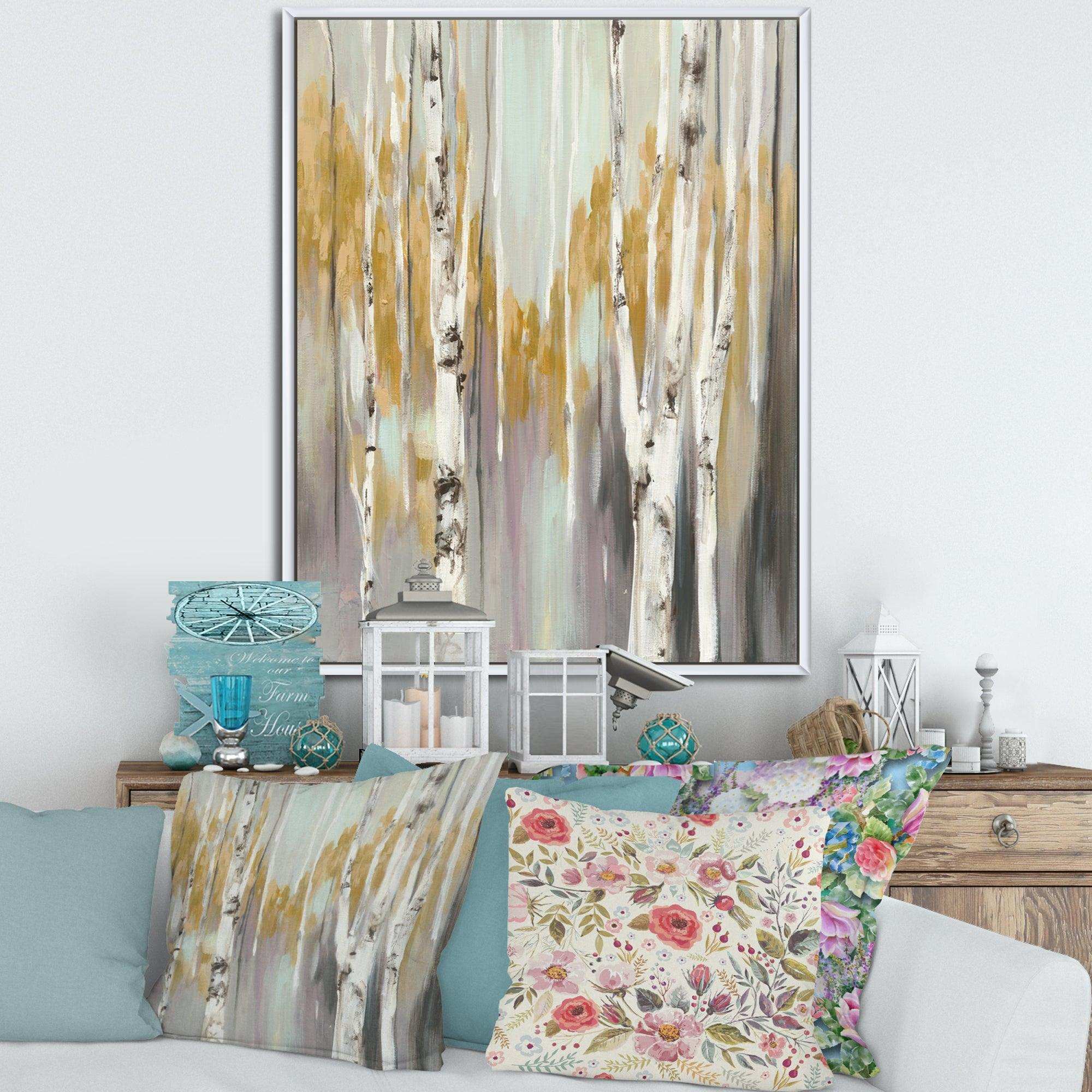 Silver and Yellow Birch Forest II