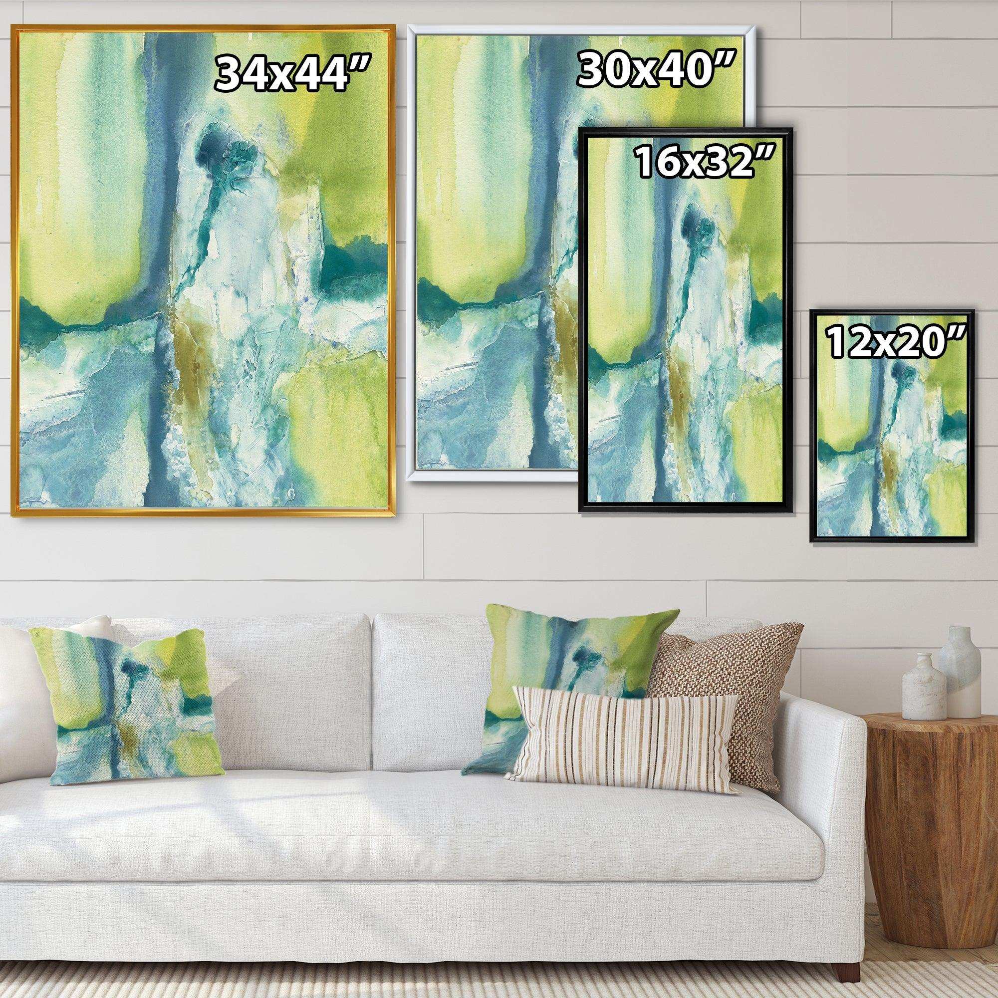 Yellow and Blue Splash