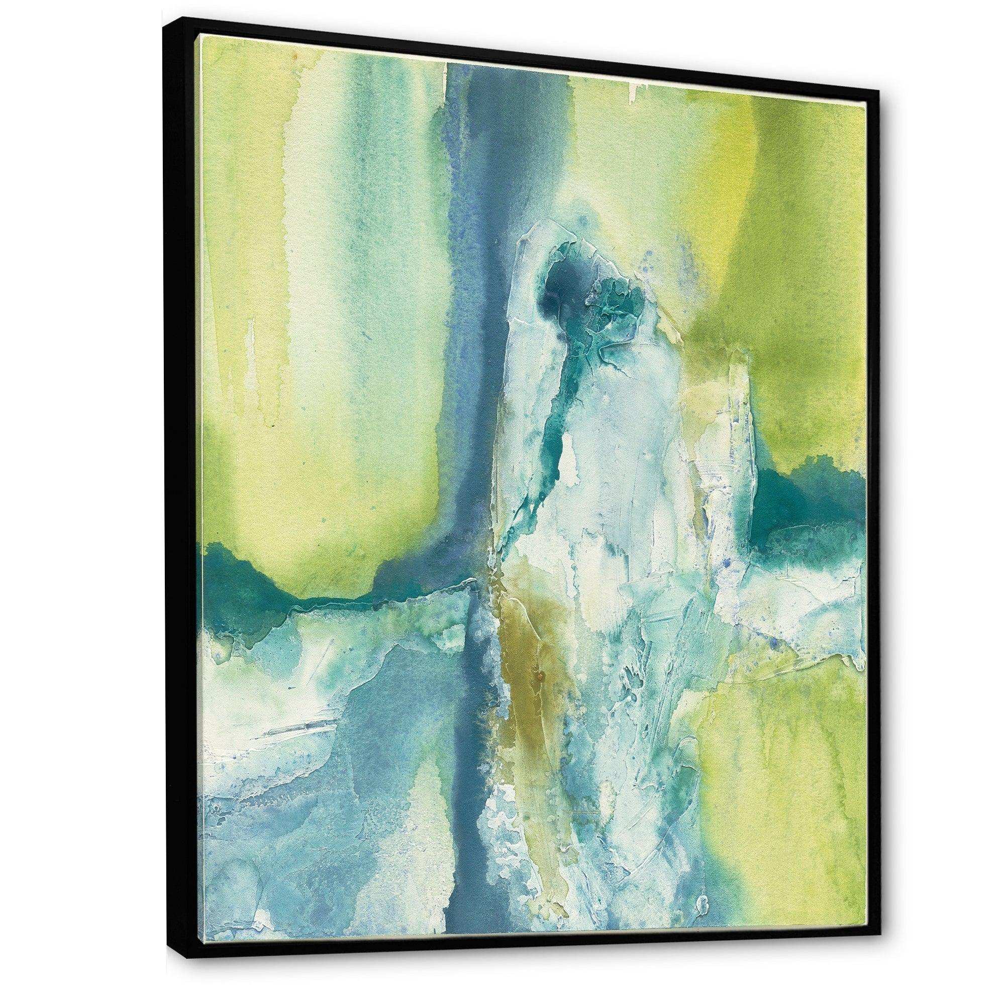 Yellow and Blue Splash