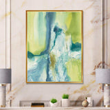 Yellow and Blue Splash