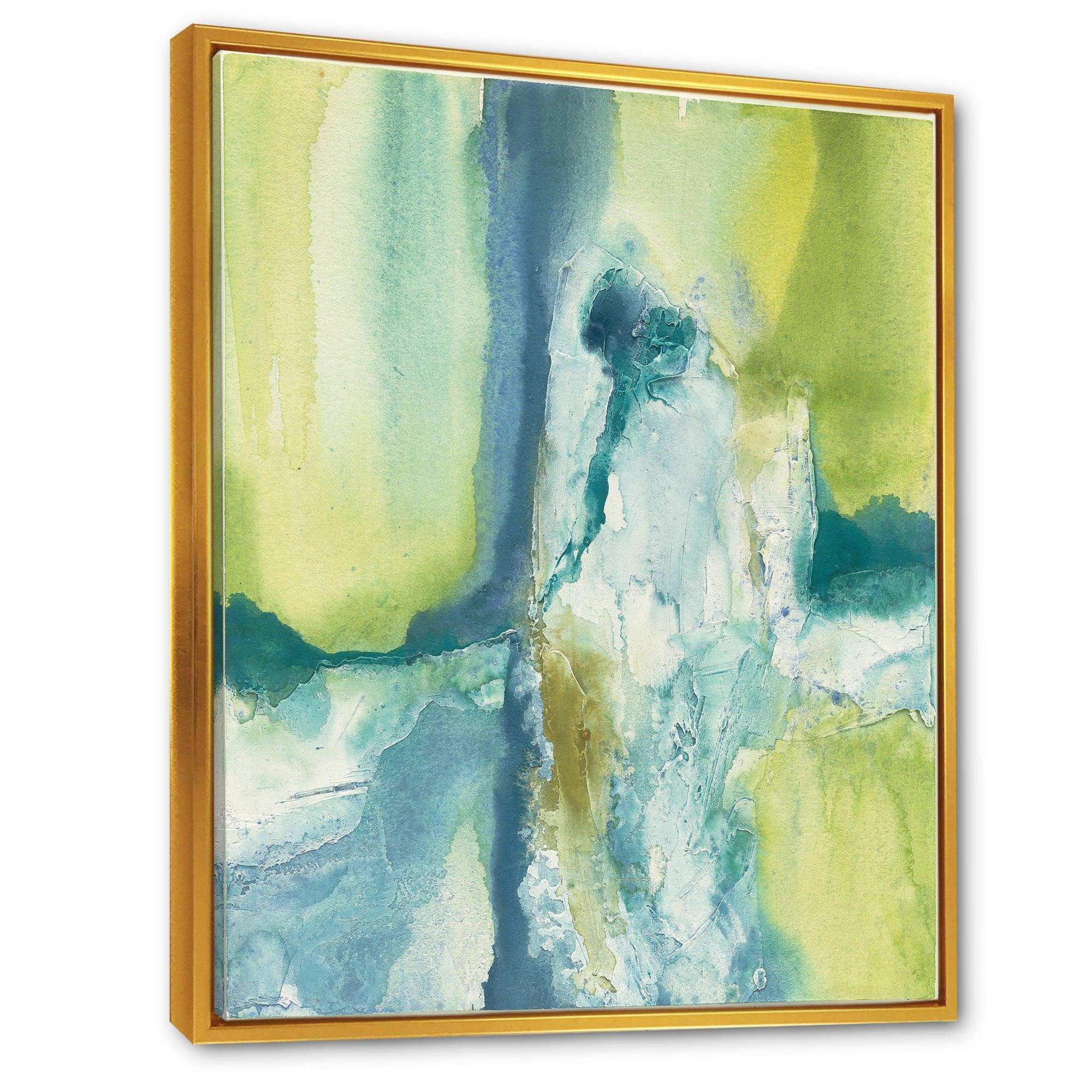 Yellow and Blue Splash