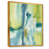 Yellow and Blue Splash