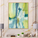 Yellow and Blue Splash