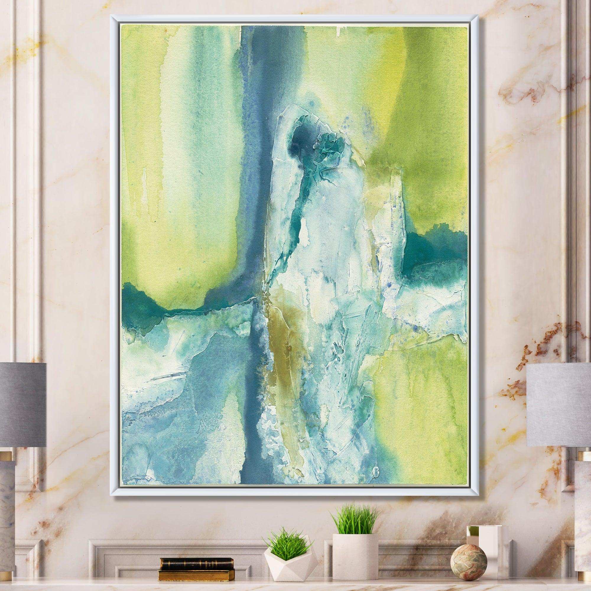 Yellow and Blue Splash