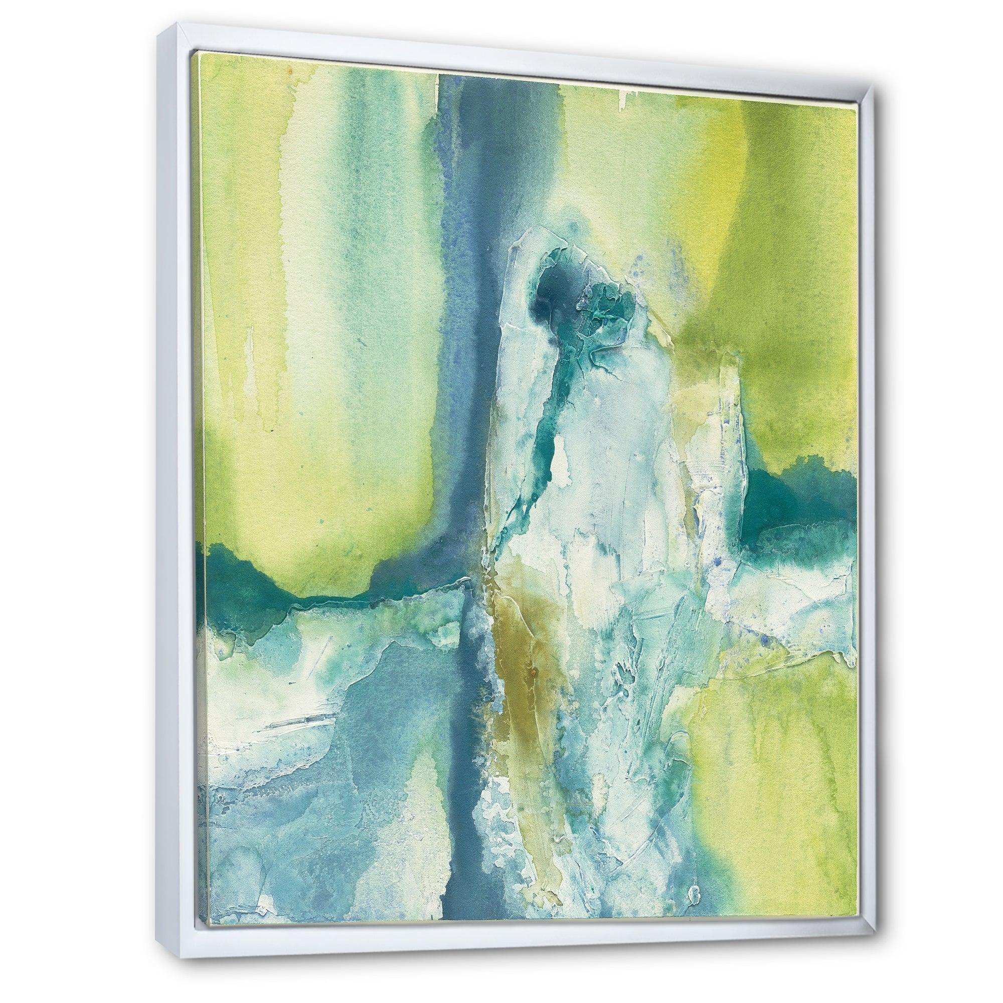 Yellow and Blue Splash