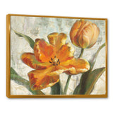 Parrot Tulips I on Ivory