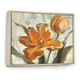 Parrot Tulips I on Ivory