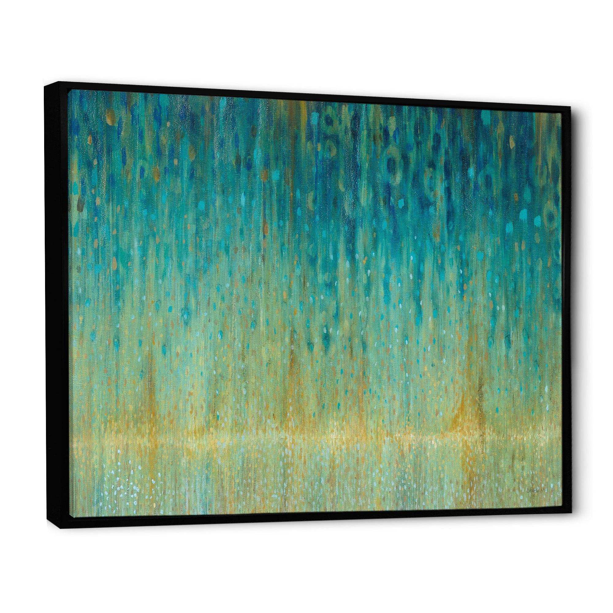 Rain Abstract  Panel