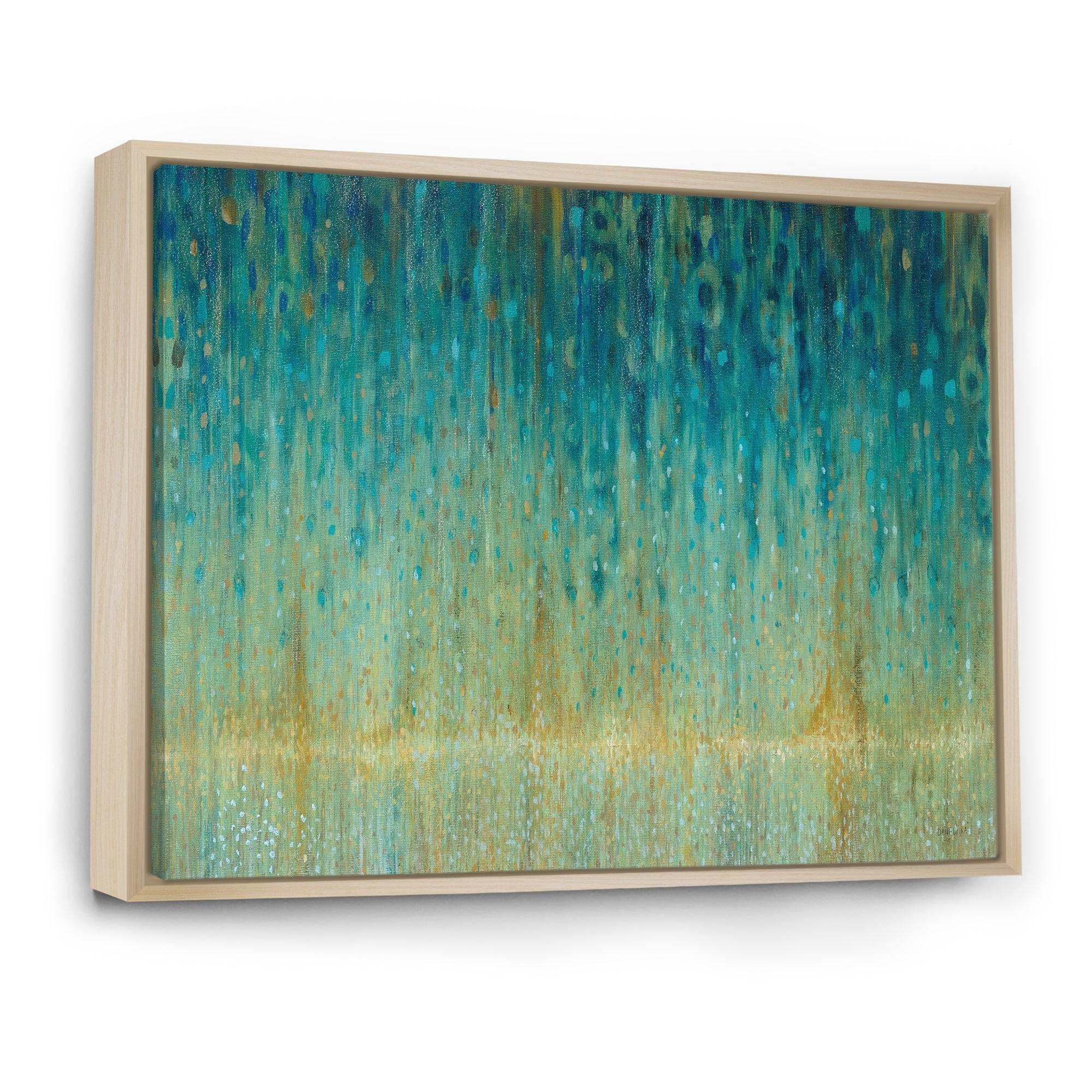 Rain Abstract  Panel