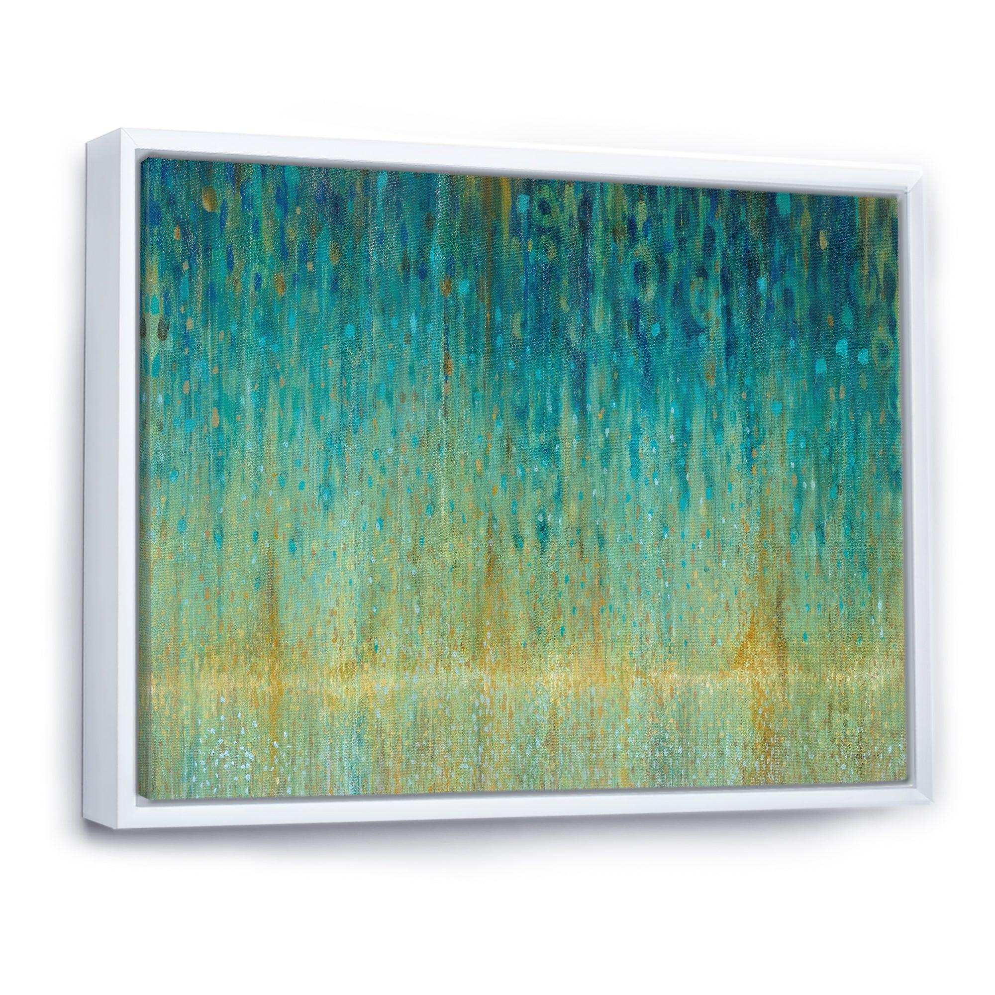 Rain Abstract  Panel