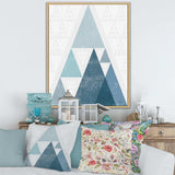 minimal Triangles III Blue