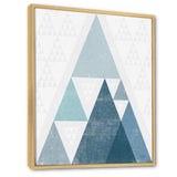minimal Triangles III Blue