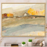 Orange Brown Farm House