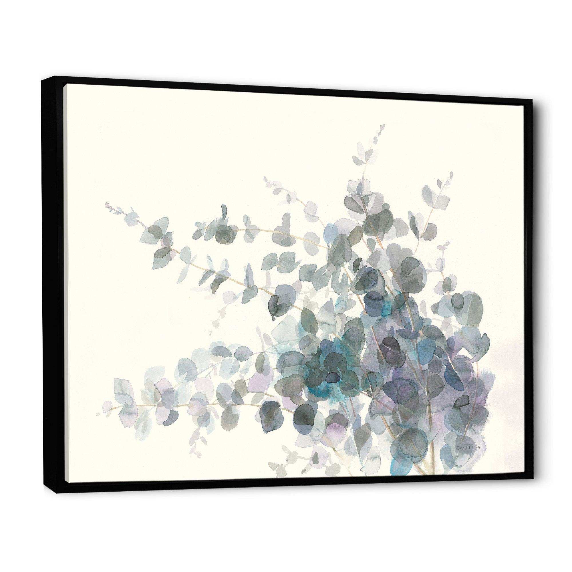 Grey  Watercolor Flower II