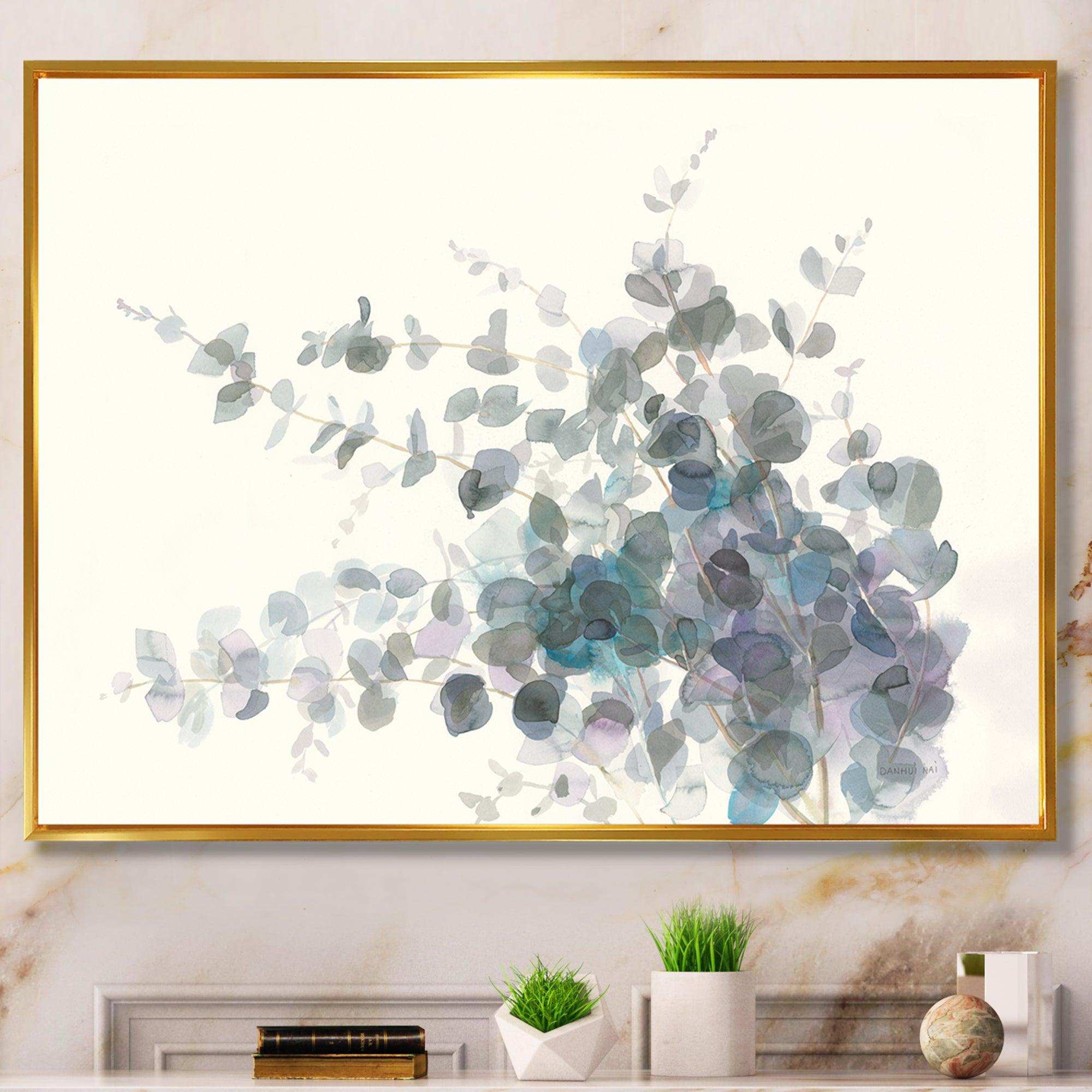 Grey  Watercolor Flower II