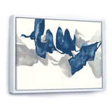 Gouache Sapphire on Gray