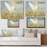 Snowy Egret in Flight vII