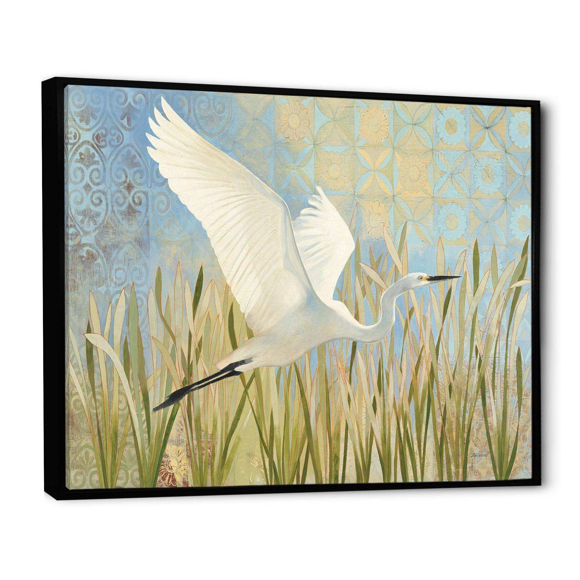 Snowy Egret in Flight vII