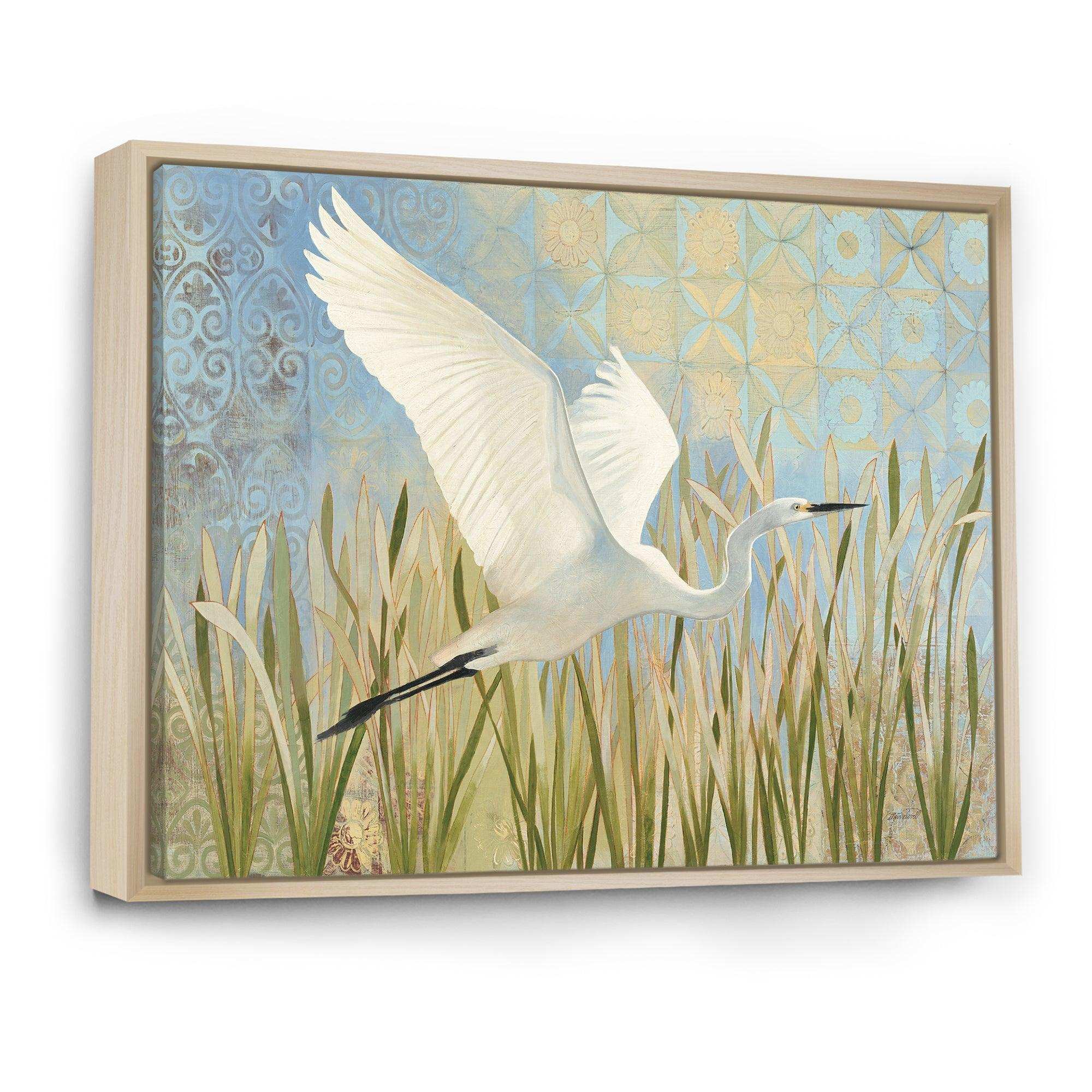 Snowy Egret in Flight vII