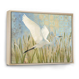 Snowy Egret in Flight vII