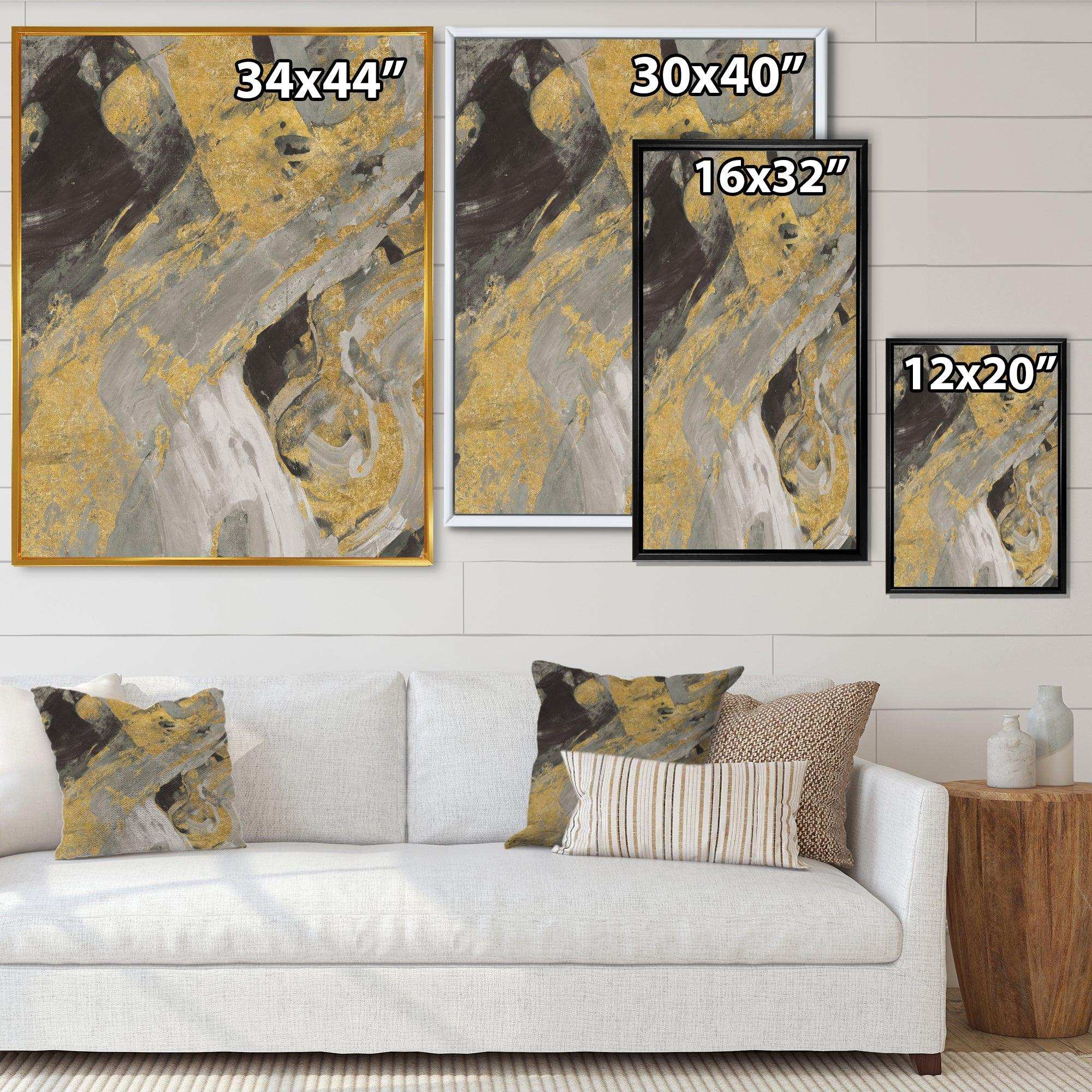 Marble Gold and Black