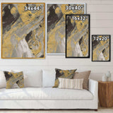 Marble Gold and Black