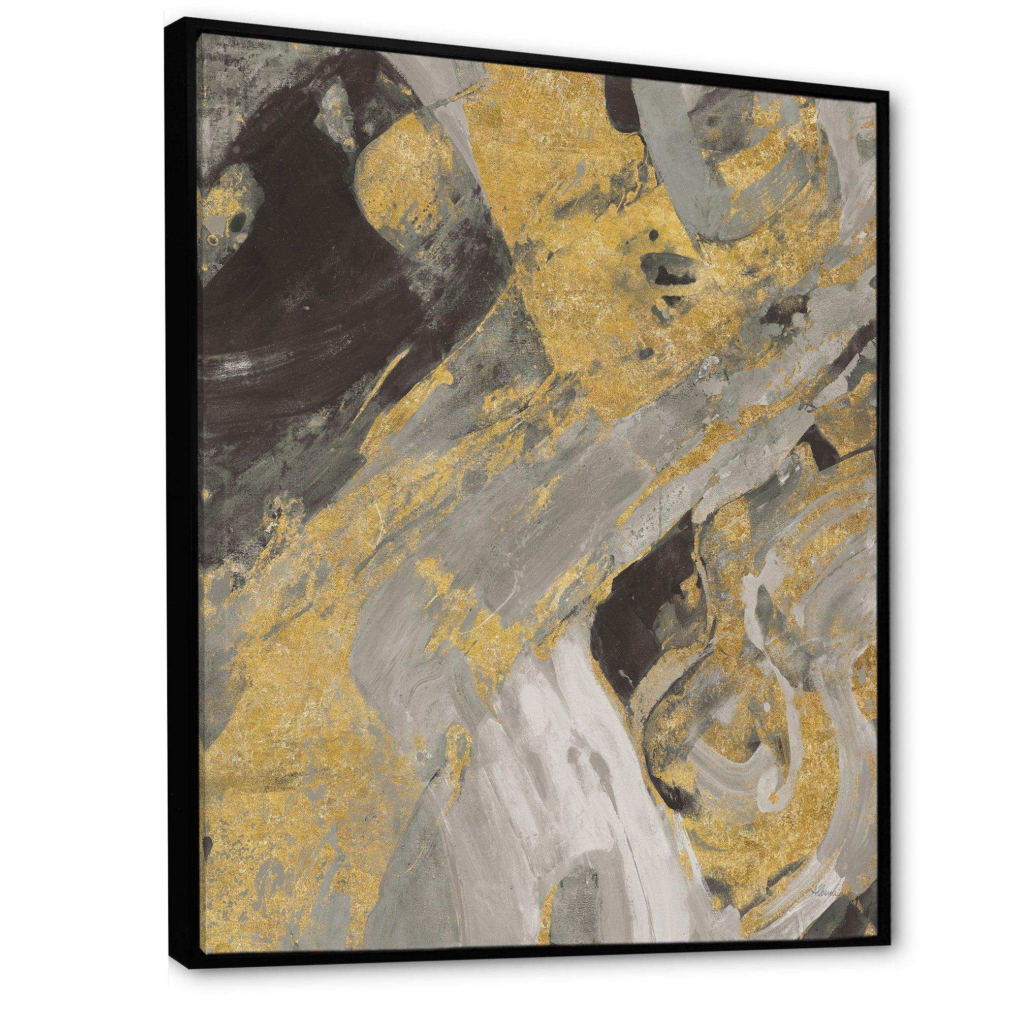 Marble Gold and Black