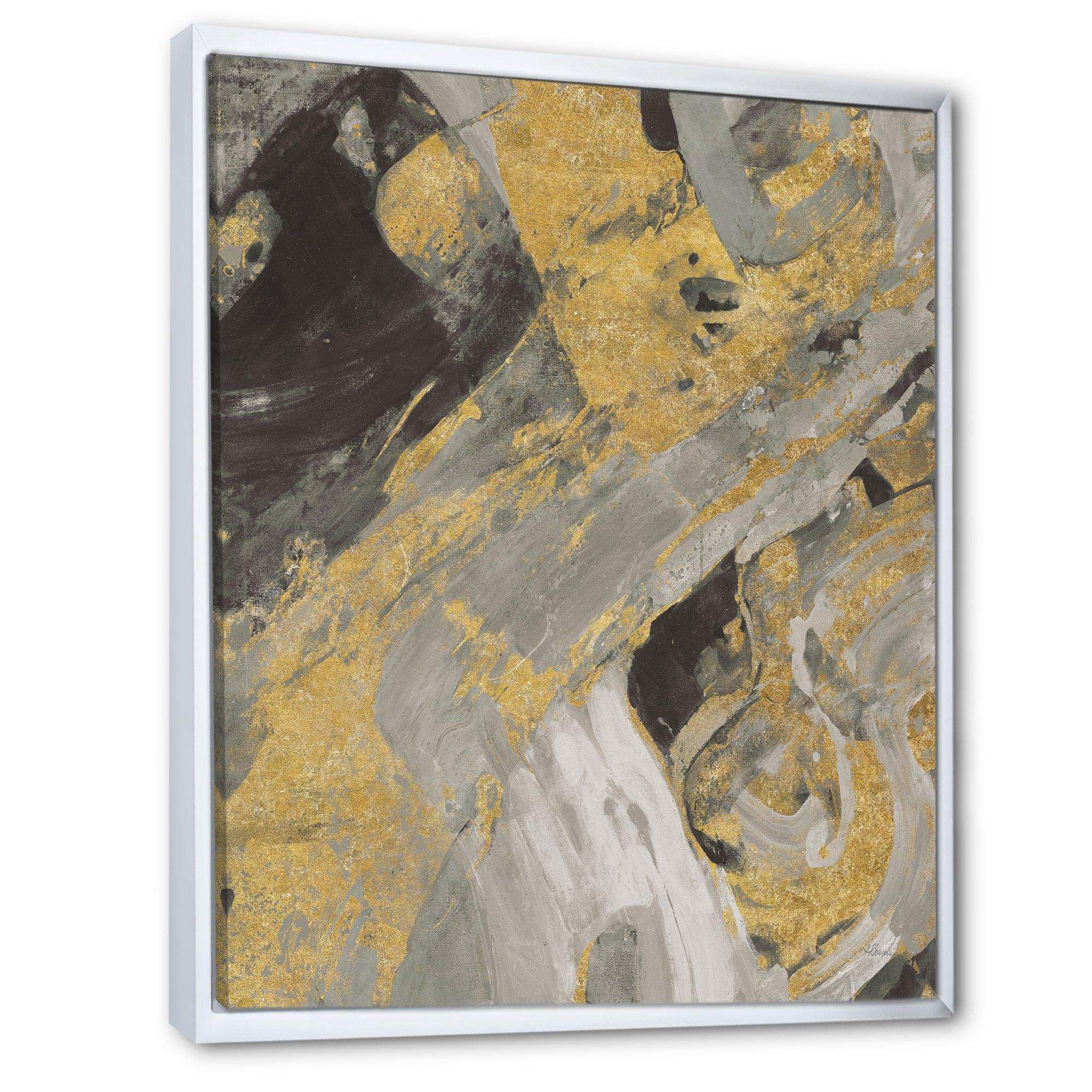 Marble Gold and Black