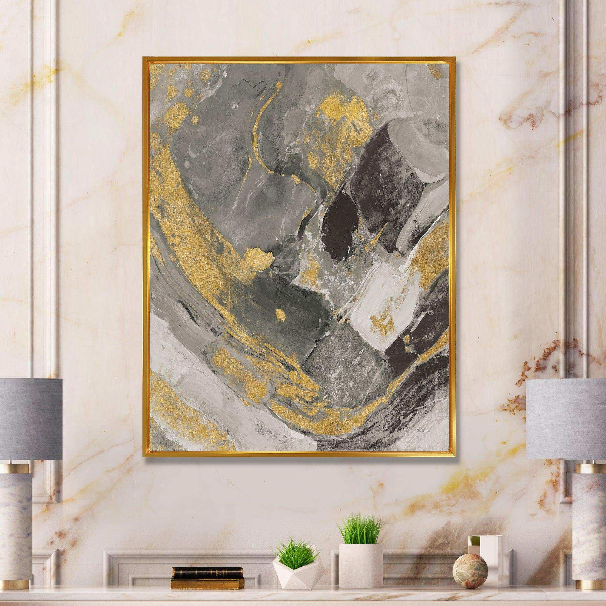 Marble Gold and Black II