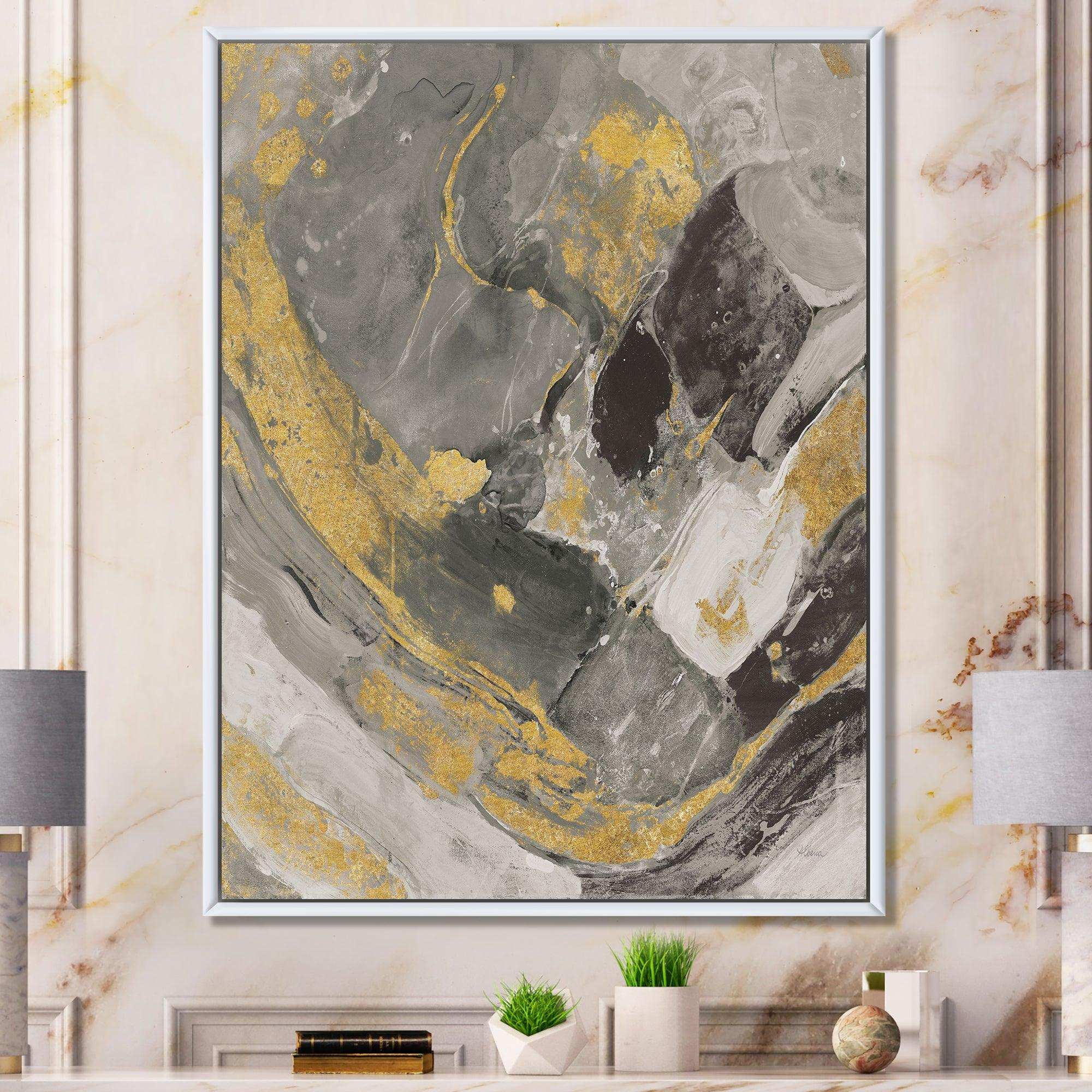 Marble Gold and Black II