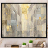 Gold Square Watercolor