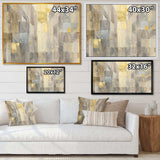 Gold Square Watercolor