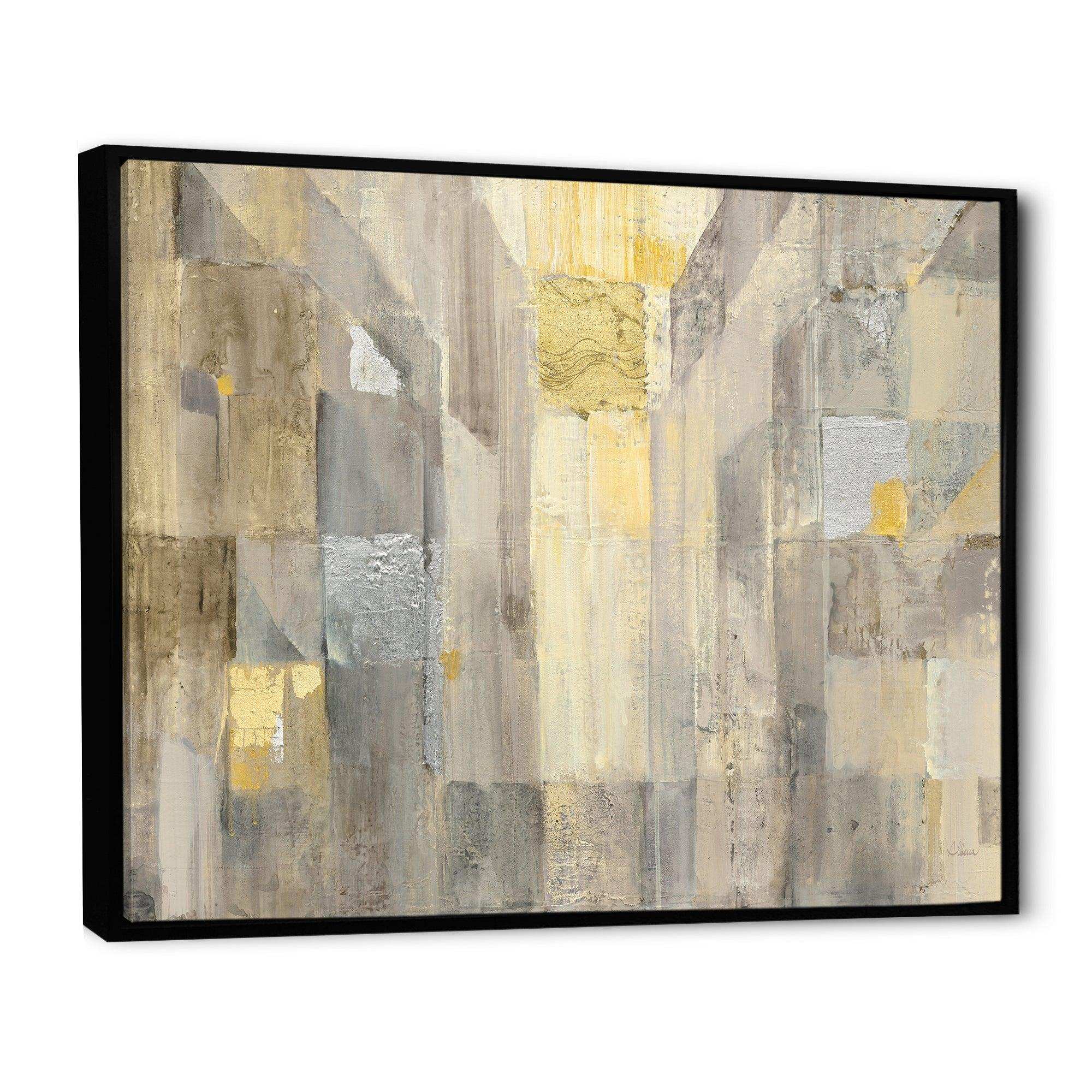 Gold Square Watercolor