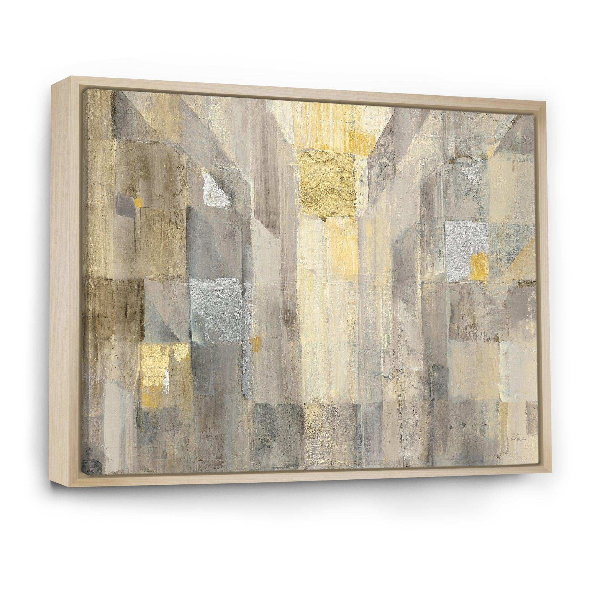 Gold Square Watercolor