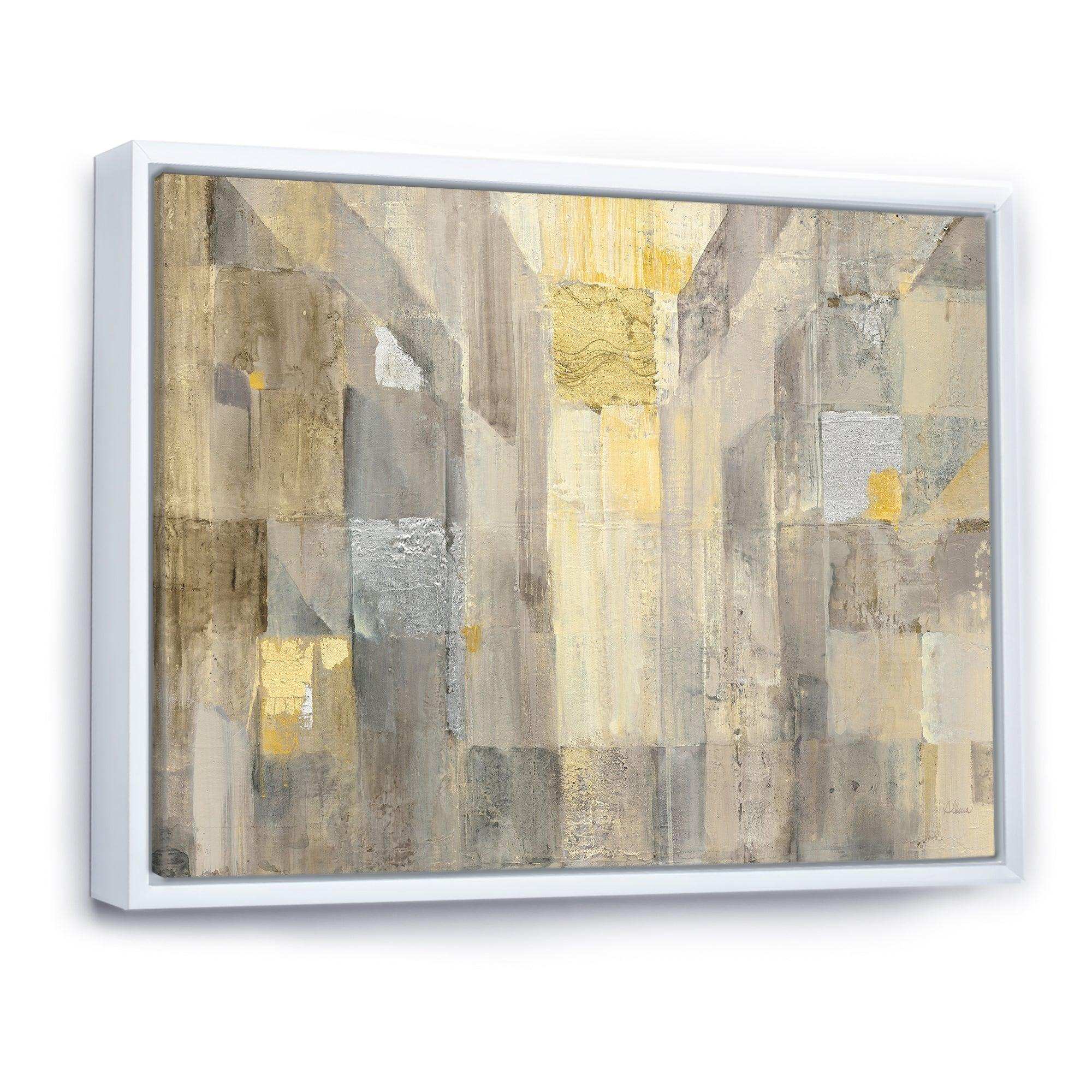 Gold Square Watercolor