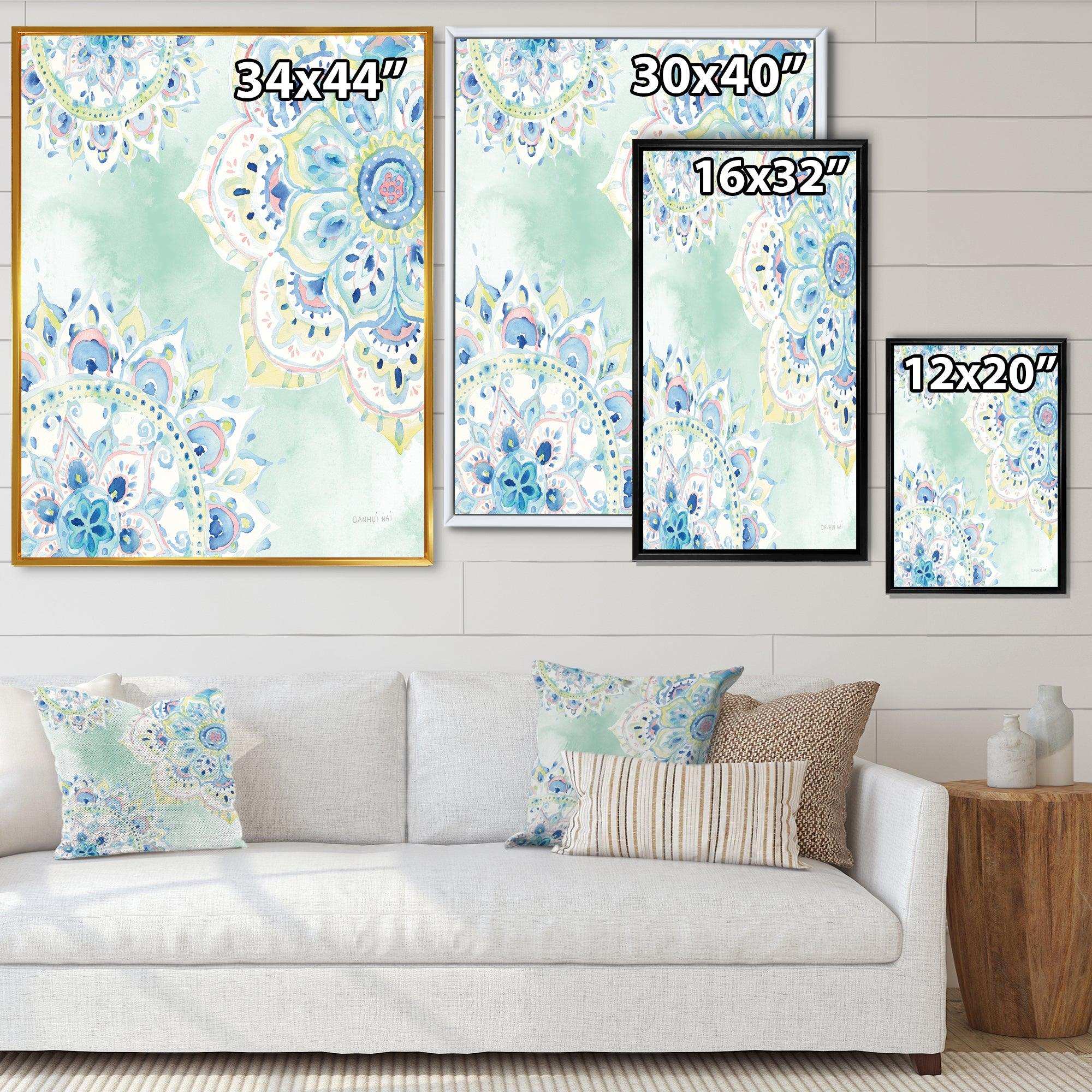 Watercolor mandalas IV
